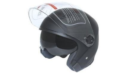 CASCO NEGRO MATE