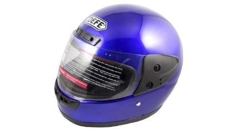 CASCO CERRADO AZUL M-L