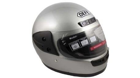 CASCO CERRADO PLATA M-L