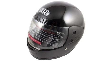 CASCO CERRADO NEGRO INFANTIL M-L