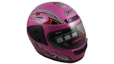 CASCO CERRADO GRAFICO INFANTIL ROSA M-L