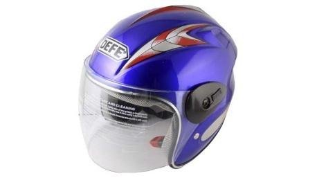 CASCO NIÑO AZUL GRAFITADO