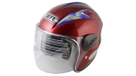 CASCO NIÑO 1/2 ABS MSD-508 MOTOCICLISTA ROSA
