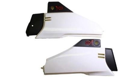 CUBIERTA LATERAL HONDA CGL125 TOOL BLANCO (JGO)