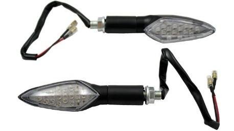 DIRECCIONAL LED NEGRO MATE LUZ AMARILLA JGO
