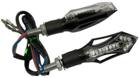 DIRECCIONAL JGO BI COLOR 14LED 4CABLE AMARILLO/VDE