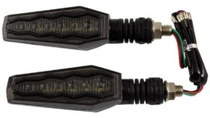 DIRECCIONAL LEDS BI-COLOR RUNNING IR1010 AMARILLO/