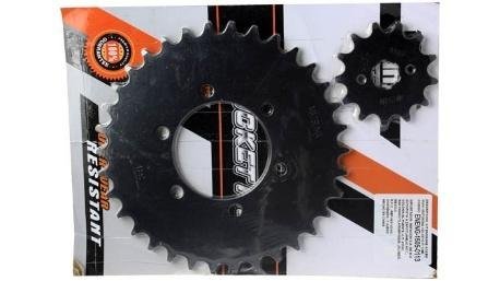 KIT ENGRANE ACERO #1045 MOTOKING 520-34T/13T 250Z