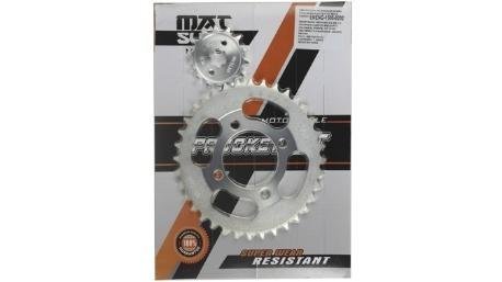 KIT ENGRANE ACERO #1045 428-36T/14T AR110