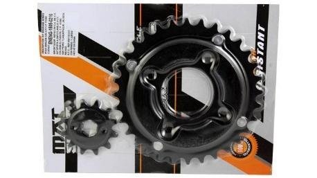KIT ENGRANE ACERO #1045 428-45T/15T YBR125