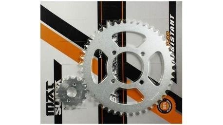 KIT ENGRANE ACERO #1045 428-40T/14T FZ16