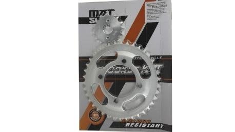 KIT ENGRANE ACERO #1045 MASUDA 428-54T/17T NXR125