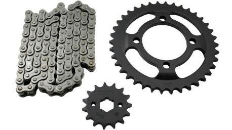 KIT ENGRANE C/CADENA HONDA TITAN CG150 43T/16T