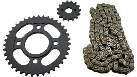 KIT ENGRANE C/CADENA YAMAHA CRYPTON37T/15T 428X110