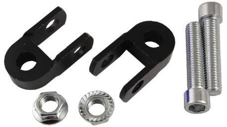 EXTENSION AMORTIGUADOR MOTO NEGRO