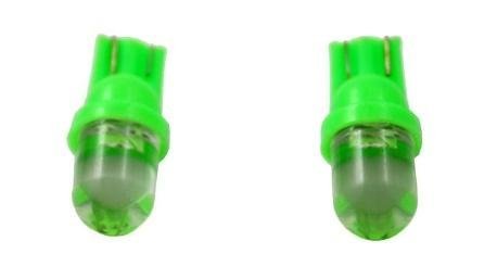 FOCO LED PELLIZCO T10/T13 12V LUZ VERDE