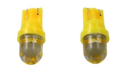 FOCO LED PELLIZCO T10/T13 12V LUZ AMARILLA