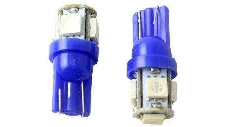 FOCO LED PELLIZCO T10,T13,T15 LUZ AZUL