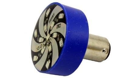 FOCO STOP C/LED ROTATIVO 12V LUZ AZUL