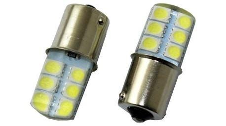FOCO DIRECCIONAL JGO 12LED ESTROBO LUZ BLANCA