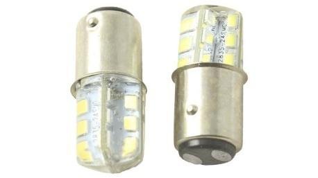 FOCO STOP 24LED ESTROBO LUZ BLANCA JGO