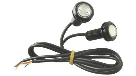 FOCO ESTROBO JGO FLASH LED IR0009 12V LUZ AZUL