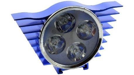 FARO AUX. HYPERLED AZUL 8-80V 4W 200LM