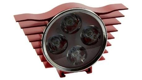 FARO AUX. HYPERLED ROJO 8-80V 4W 200LM