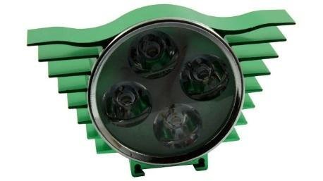 FARO AUX. HYPERLED VEREDE 8-80V 4W 200LM