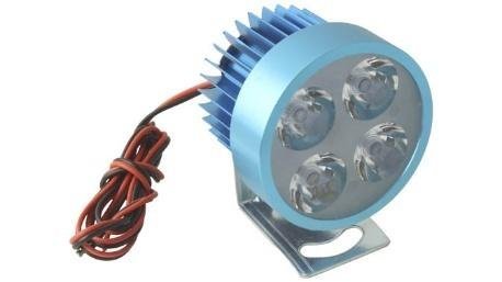 FARO AUX LEDS P/MOTO IR1570 8-80V 4W AZUL