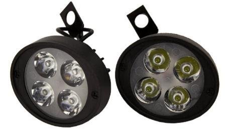 FARO AUX LED IR1590 8-80V 16W NEGRO (PAR)