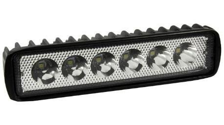 FARO AUX HIPERLED P/MOTO LUZ BLANCA 9-32V 18W