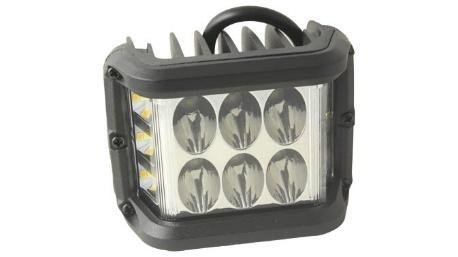FARO AUX. HYPERLED C/ALARMA LUZ AMARILLO 3600LM