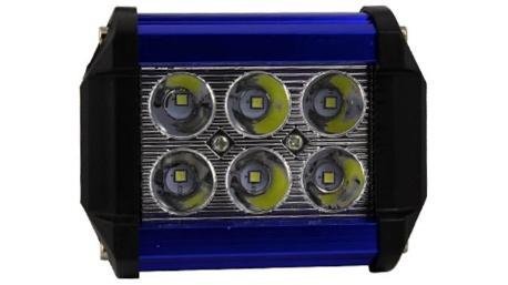 FARO AUX HIPERLED IR-1810 8-80V 18W 1200LM AZUL