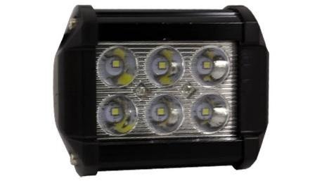 FARO AUX HIPERLED IR-1810 8-80V 18W 1200LM NEGRO
