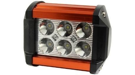 FARO AUX HIPERLED 8-80V 18W 1200LM NARANJA