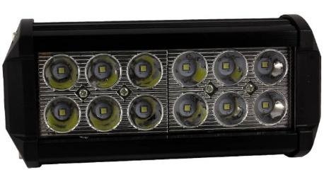 FARO AUX HIPERLED IR-1820 8-80V 36W 2400LM NEGRO