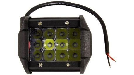 FARO AUX. HYPERLED 36W 7000K 2400LM NEGRO