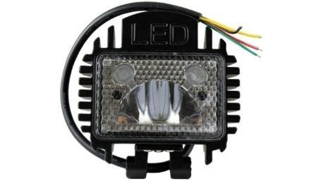 FARO AUX LED P/ATV OJO DIABLO/ANGEL 900LM AZUL/ROJ