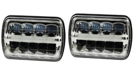 FARO PIEZA 7" DEL. CUADRADO LED 5600*2LM