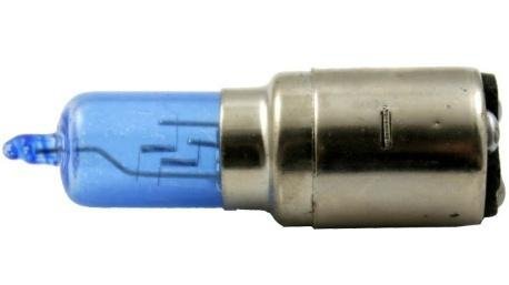 FOCO FARO DEL XENON AZUL COMP BA20D 12V 18/18W