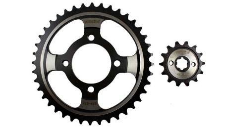 KIT ENGRANE ACERO #1045 MOTOKING 420-40T ST70,ST90