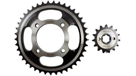 KIT ENGRANE ACERO #1045 MOTOKING 428-41T/15T 150S