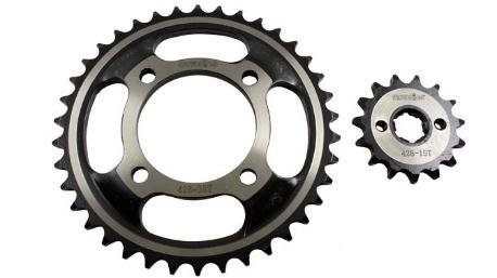 KIT ENGRANE ACERO #1045 MOTOKING 428-38T/15T