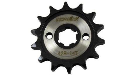 ENGRANE TRACCION DEL ACERO #1045 14T AT110 SPORT