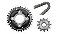 KIT ENGRANE C/CADENA 32T/12T TC200