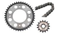 KIT ENGRANE C/CADENA ITALIKA FT125 38T/15T =3002