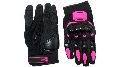 GUANTE P/MOTO SPEED NEON-ROSA XS