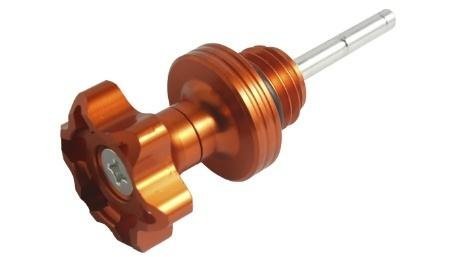 BAYONETA ACEITE NARANJA ALUMINIO UNIVERSAL