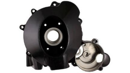 TAPA CARTER IZQUIERDA NEGRO FT-125/KURAZAI CLASSIC